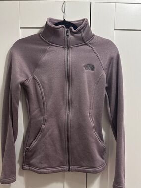 The North Face Women's Mauve Full-Zip Fleece Jacket